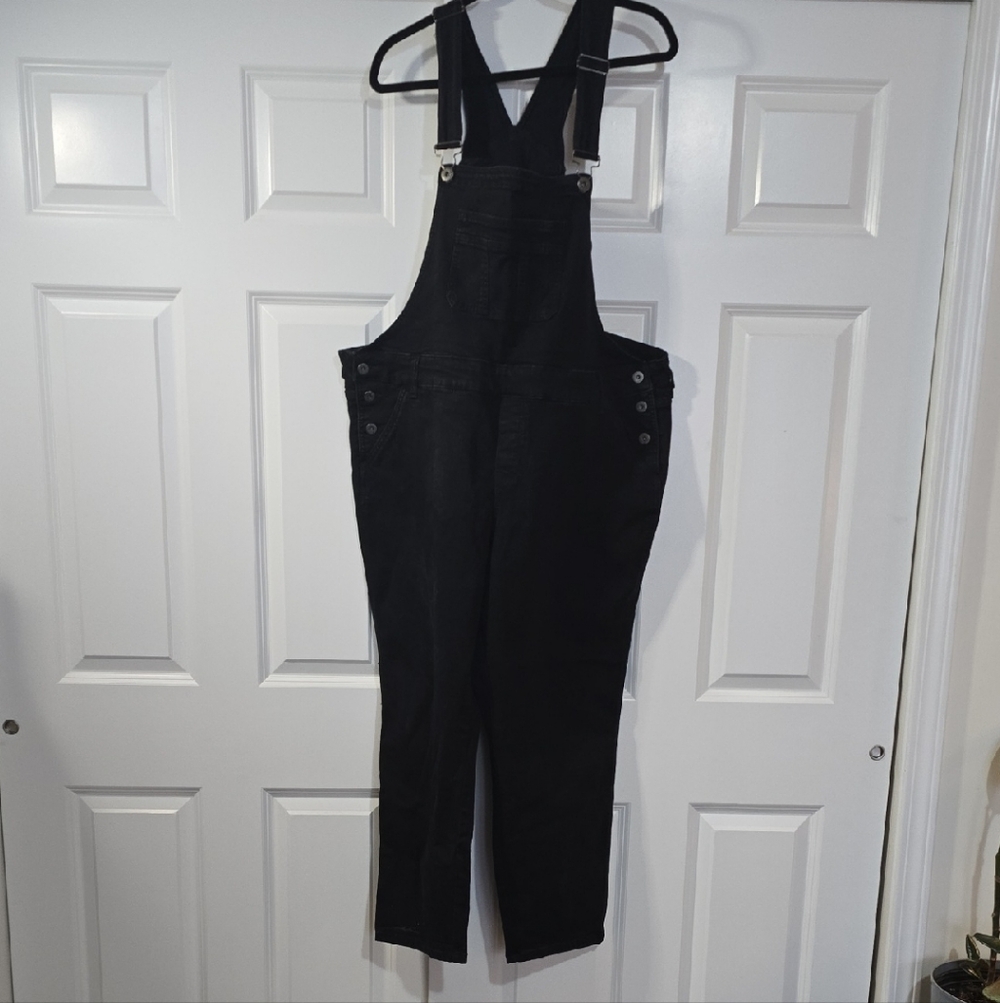 Torrid Black Denim Overalls for Women